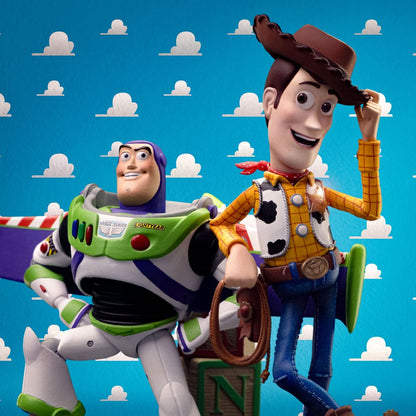 Toy Story Deluxe kunstschaalstandbeeld 1/10 Buzz & Woody 38 cm