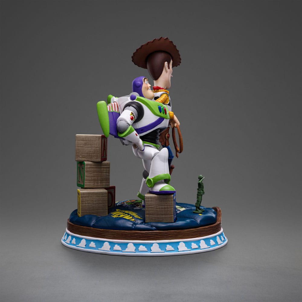 Toy Story Deluxe kunstschaalstandbeeld 1/10 Buzz & Woody 38 cm