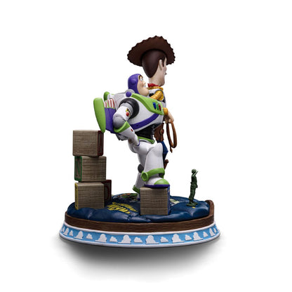 Toy Story Deluxe kunstschaalstandbeeld 1/10 Buzz & Woody 38 cm