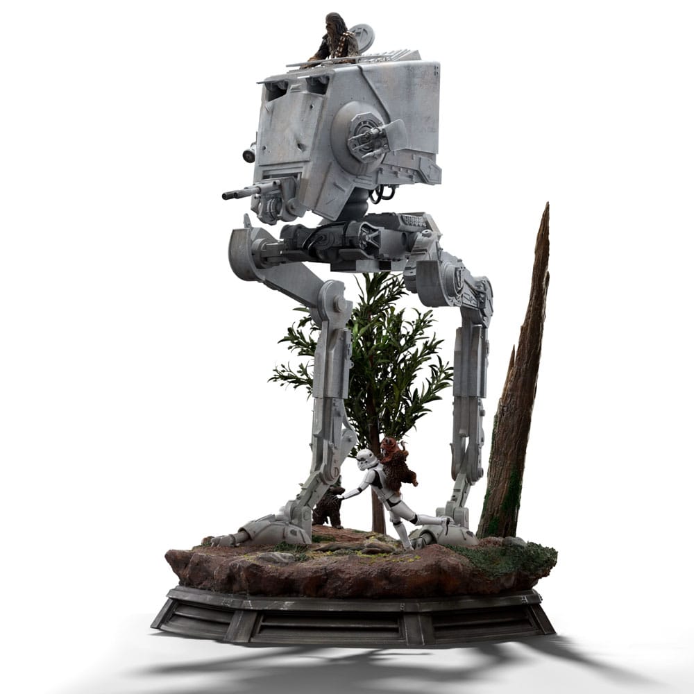 Star Wars Demi Art Scale Standue 1/20 At-St en Chewbacca 53 cm