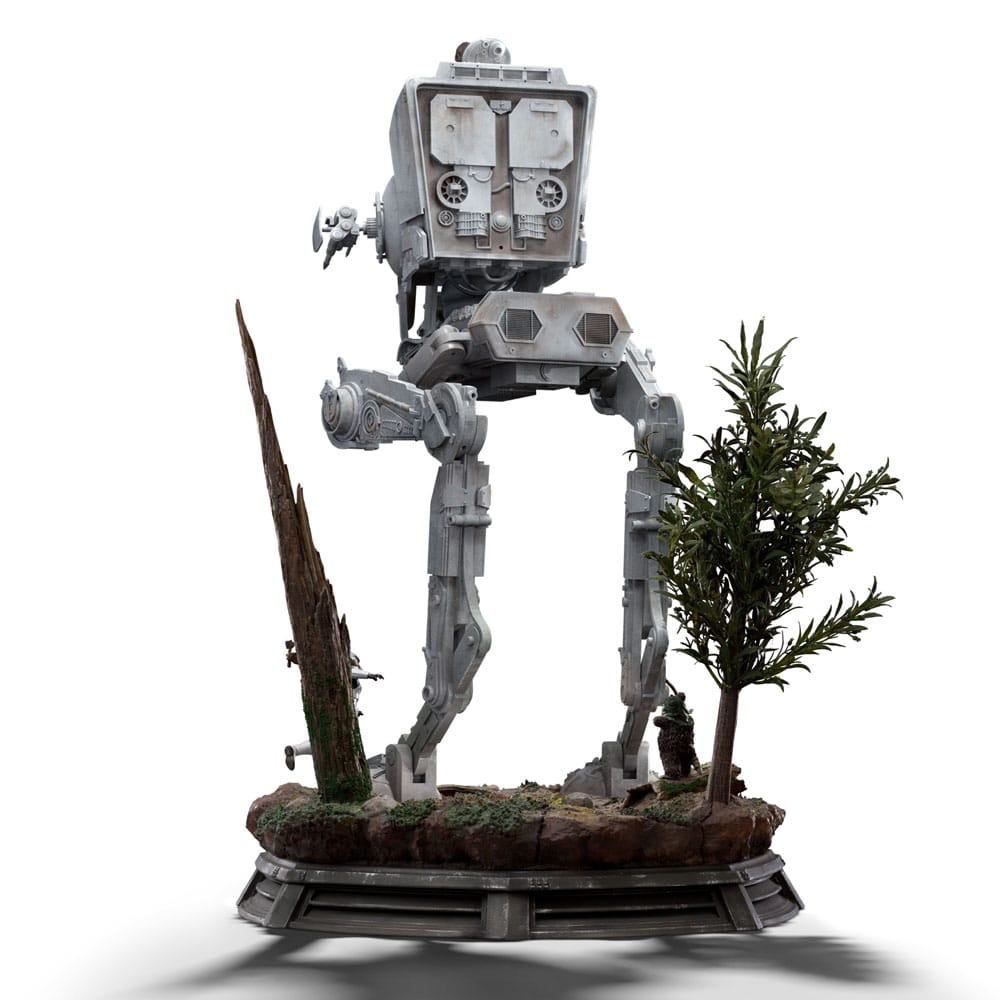 Star Wars Demi Art Scale Standue 1/20 At-St en Chewbacca 53 cm