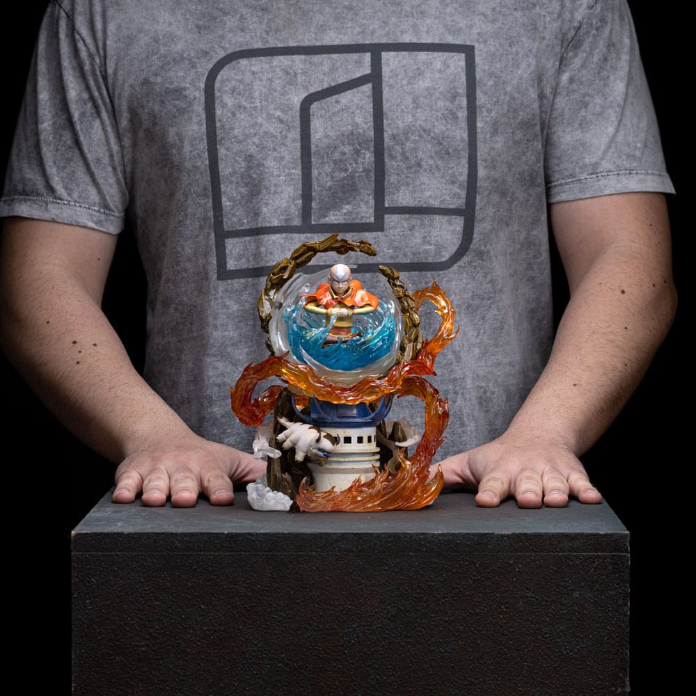Avatar: The Last Airbender Kunstschaalbeeld 1/10 Aang 21 cm