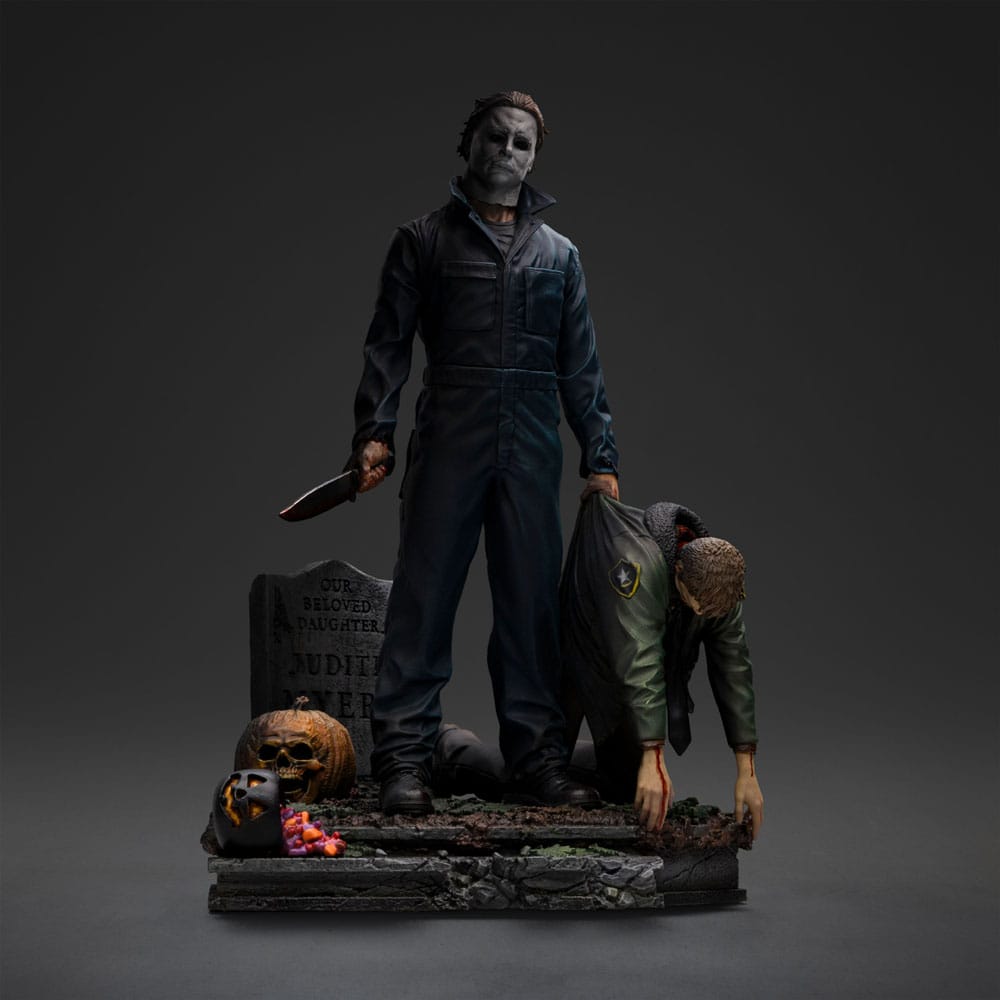 Halloween Deluxe kunstschaalstandbeeld 1/10 Michael Myers 21 cm