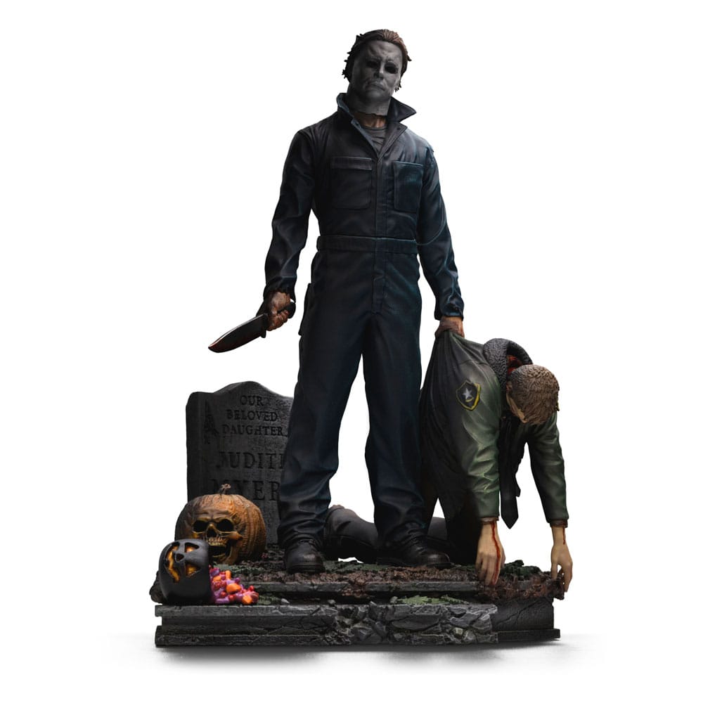 Halloween Deluxe kunstschaalstandbeeld 1/10 Michael Myers 21 cm