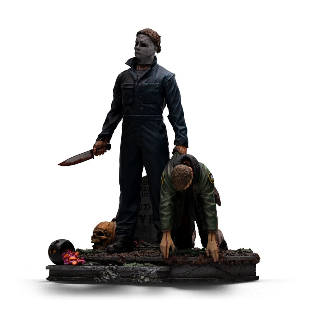 Halloween Deluxe kunstschaalstandbeeld 1/10 Michael Myers 21 cm