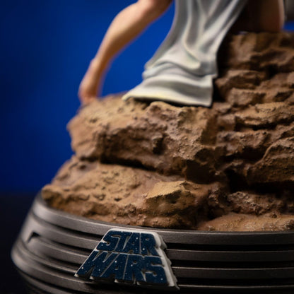 Star Wars Deluxe kunstschaalstandbeeld 1/10 Luke en Leia 41 cm