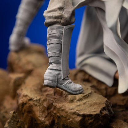 Star Wars Deluxe kunstschaalstandbeeld 1/10 Luke en Leia 41 cm