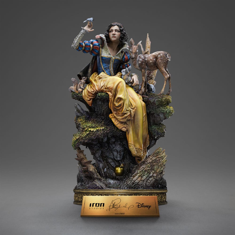Disney Deluxe Kunstschaalbeeld 1/10 Sneeuwwitje 28 cm