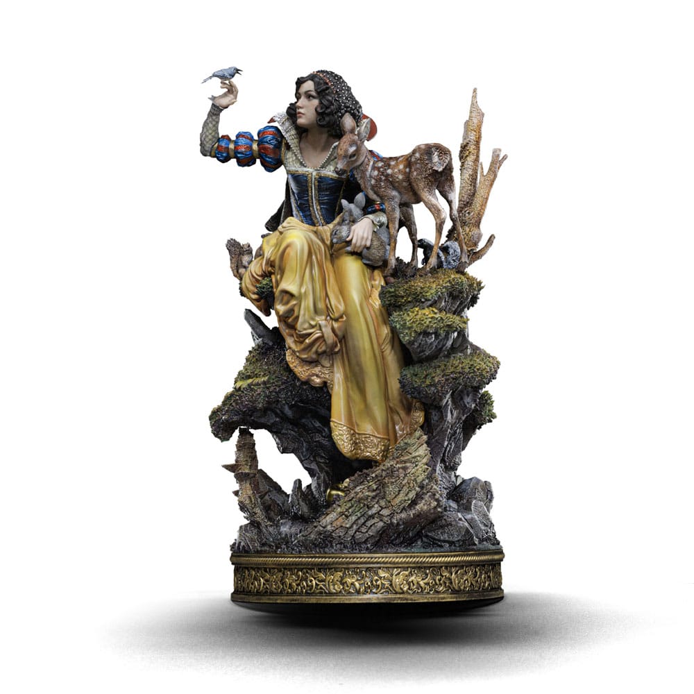 Disney Deluxe Kunstschaalbeeld 1/10 Sneeuwwitje 28 cm