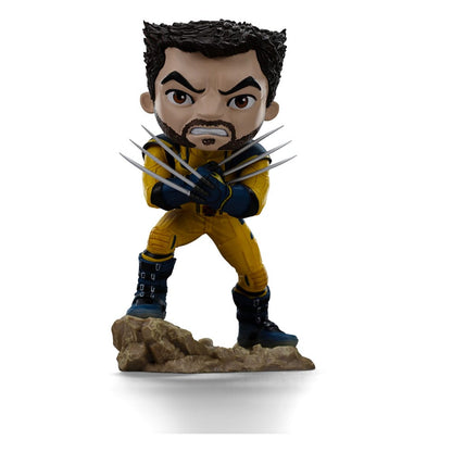 Deadpool & Wolverine Mini Co. PVC-figuur Wolverine Ontmaskerd 14 cm