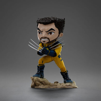 Deadpool & Wolverine Mini Co. PVC-figuur Wolverine Ontmaskerd 14 cm