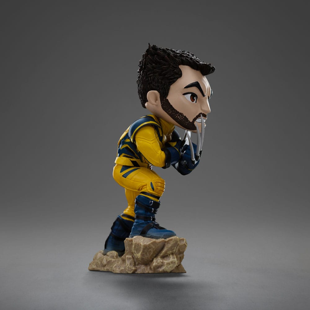 Deadpool & Wolverine Mini Co. PVC-figuur Wolverine Ontmaskerd 14 cm