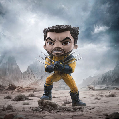 Deadpool & Wolverine Mini Co. PVC-figuur Wolverine Ontmaskerd 14 cm