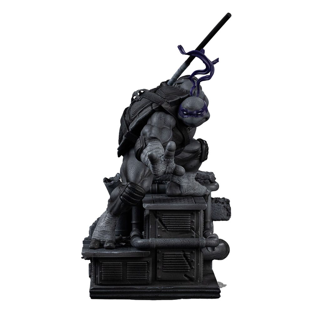 Teenage Mutant Ninja Turtles Art Scale Standbeeld 1/10 Donatello Zwart-Wit Variant 26 cm heo exclusief