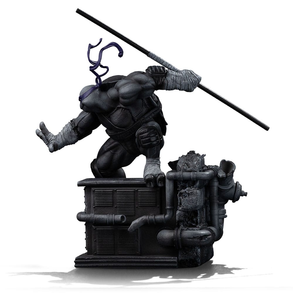 Teenage Mutant Ninja Turtles Art Scale Standbeeld 1/10 Donatello Zwart-Wit Variant 26 cm heo exclusief