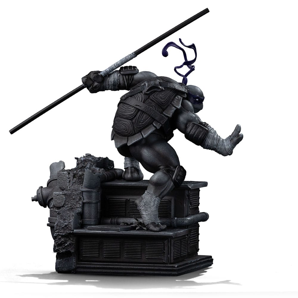 Teenage Mutant Ninja Turtles Art Scale Standbeeld 1/10 Donatello Zwart-Wit Variant 26 cm heo exclusief