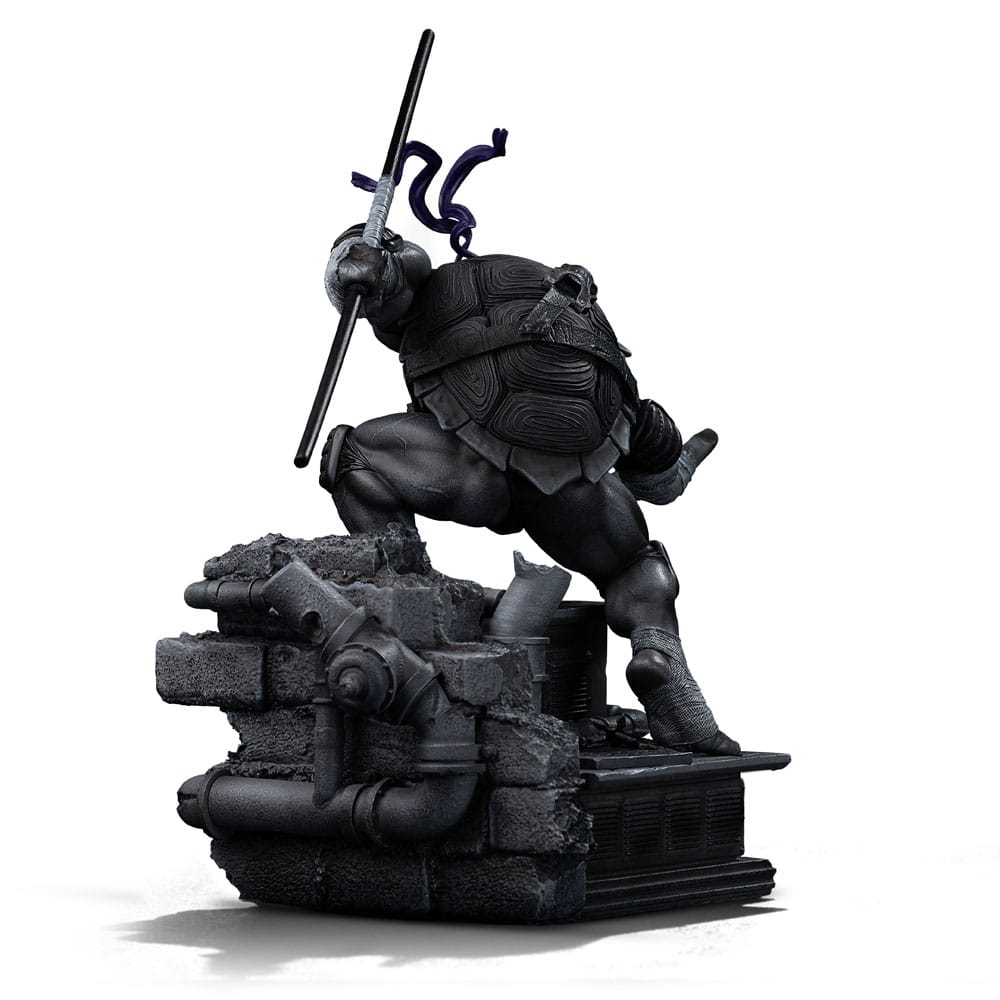 Teenage Mutant Ninja Turtles Art Scale Standbeeld 1/10 Donatello Zwart-Wit Variant 26 cm heo exclusief
