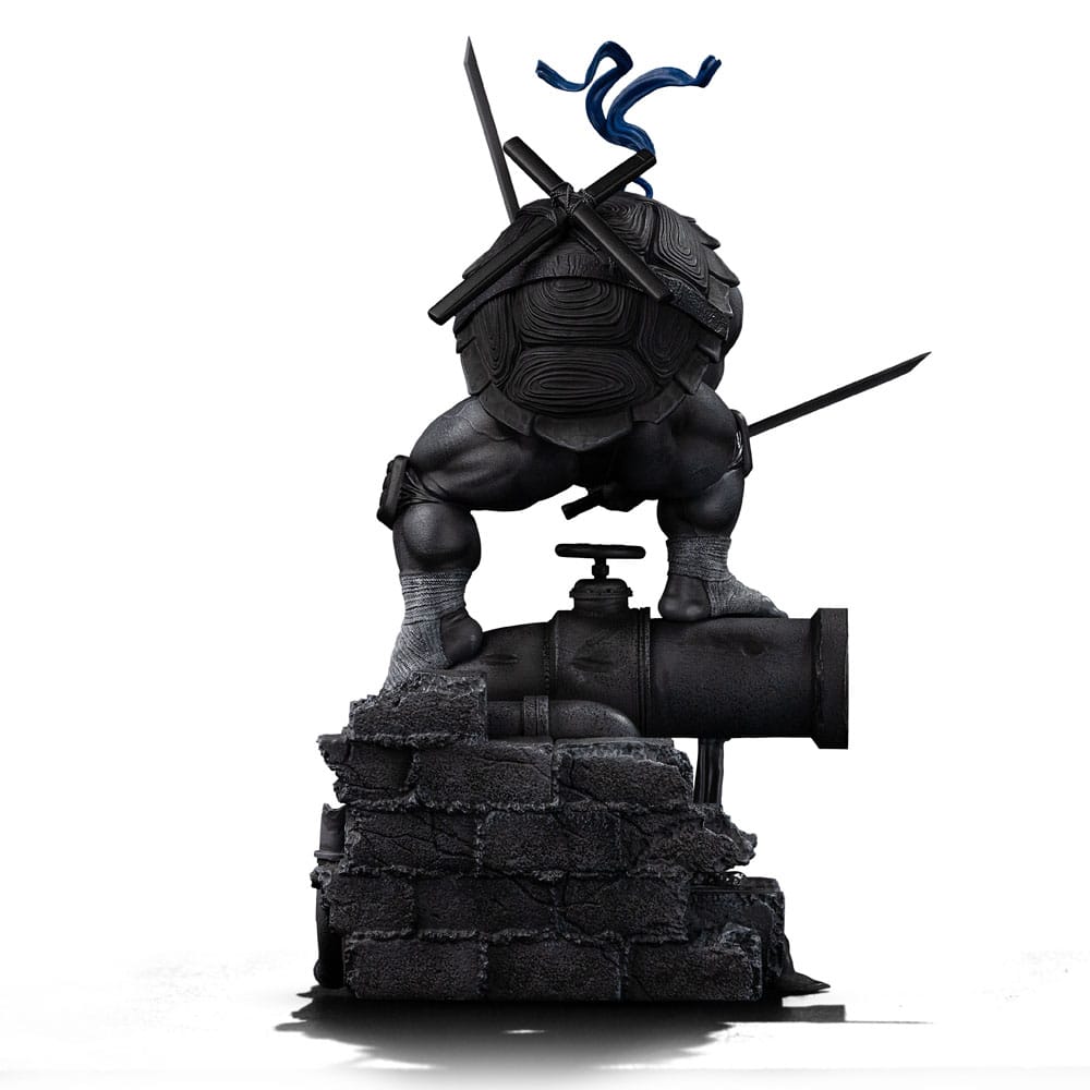 Teenage Mutant Ninja Turtles Art Scale Statue 1/10 Leonardo Zwart-Wit Variant 26 cm heo exclusief