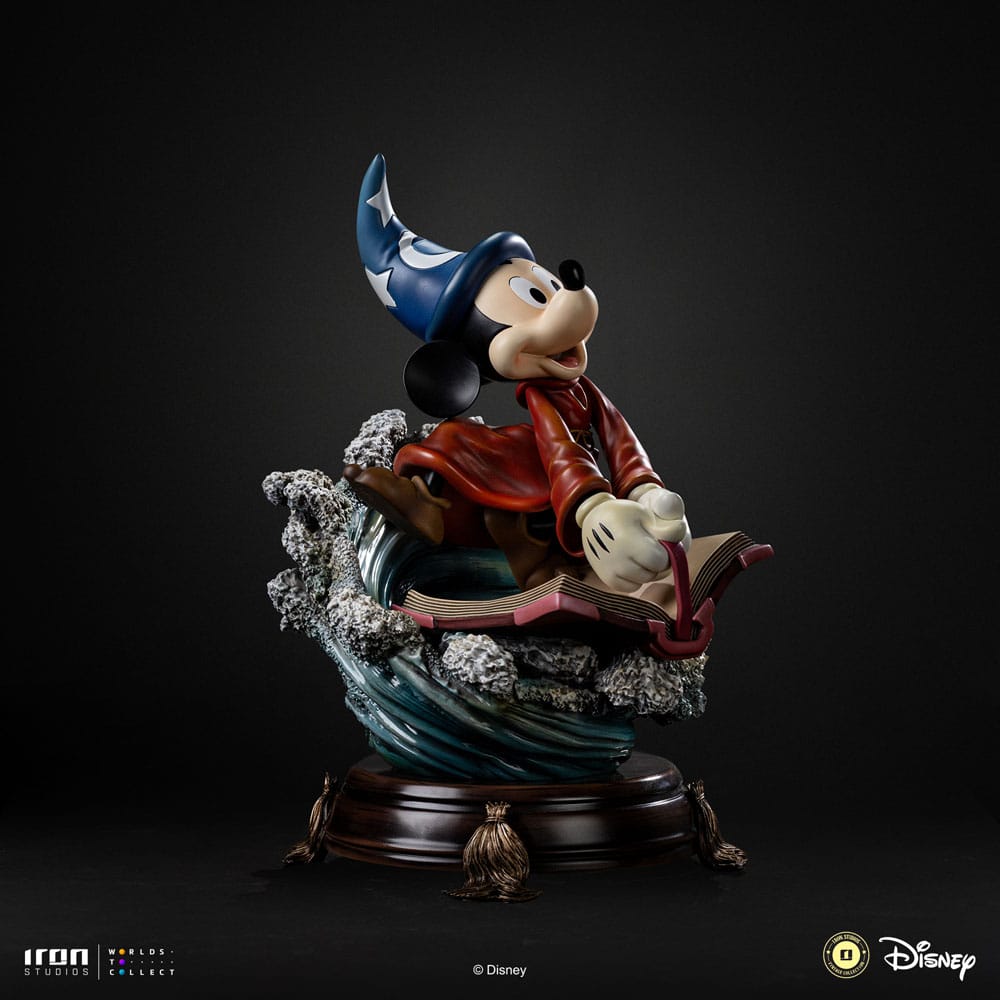 Disney Classics Vintage Collection Deluxe Art Scale Standbeeld 1/10 Tovenaar Mickey 28 cm