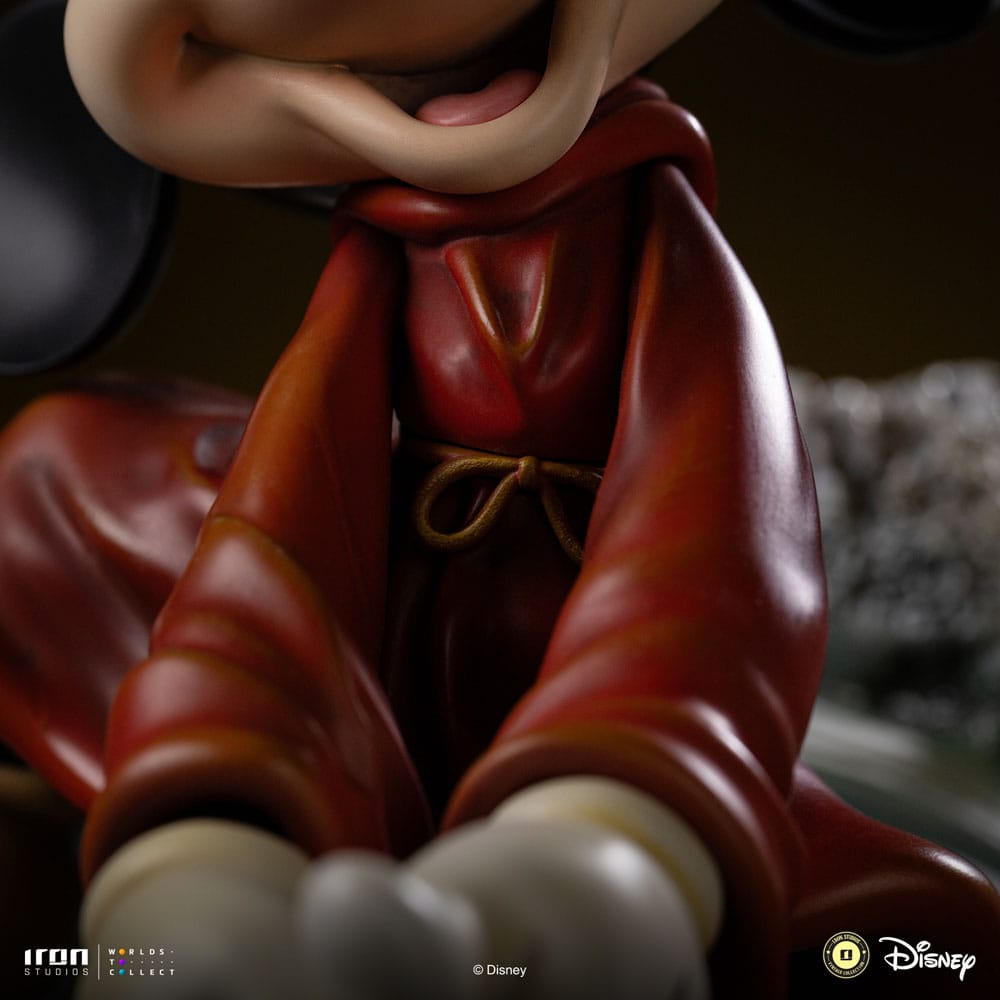 Disney Classics Vintage Collection Deluxe Art Scale Standbeeld 1/10 Tovenaar Mickey 28 cm
