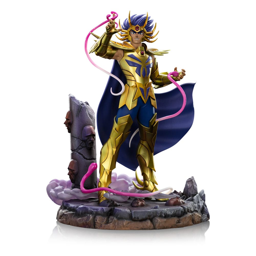 Saint Seiya Art Scale Standbeeld 1/10 TCancer Deathmask 23 cm