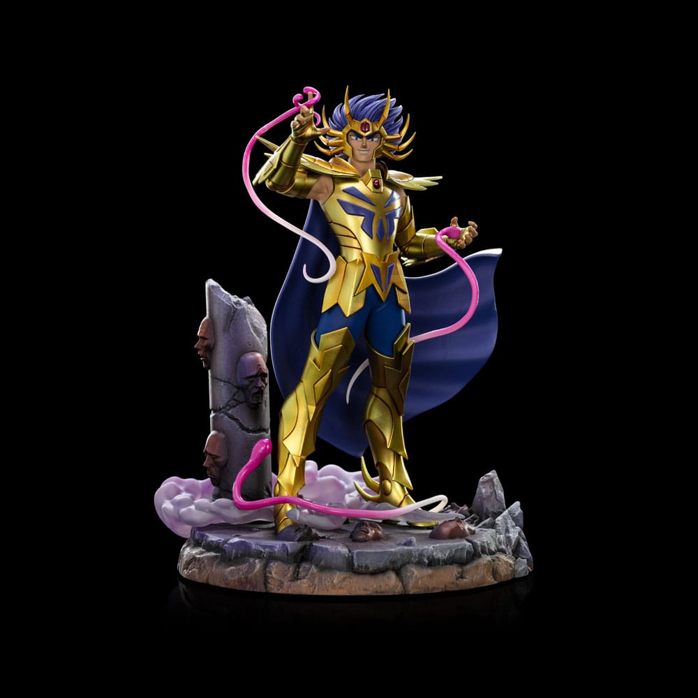 Saint Seiya Art Scale Standbeeld 1/10 TCancer Deathmask 23 cm