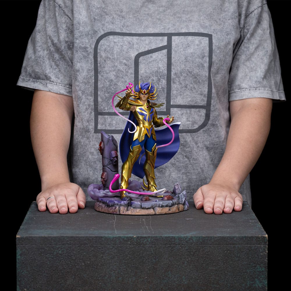 Saint Seiya Art Scale Standbeeld 1/10 TCancer Deathmask 23 cm