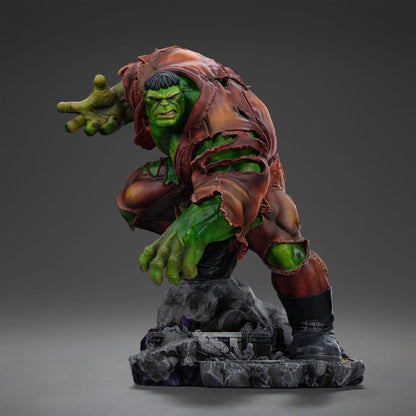 Marvel BDS Art Scale Standbeeld 1/10 Infinity Gauntlet Hulk Diorama 25 cm