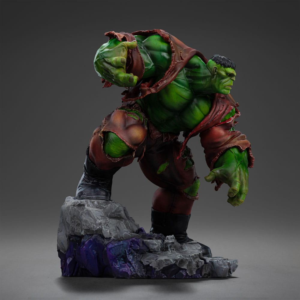 Marvel BDS Art Scale Standbeeld 1/10 Infinity Gauntlet Hulk Diorama 25 cm