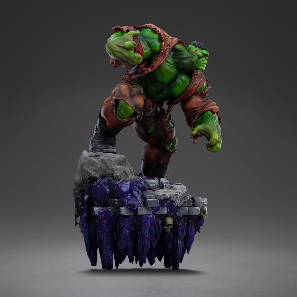 Marvel BDS Art Scale Standbeeld 1/10 Infinity Gauntlet Hulk Deluxe Diorama 32 cm