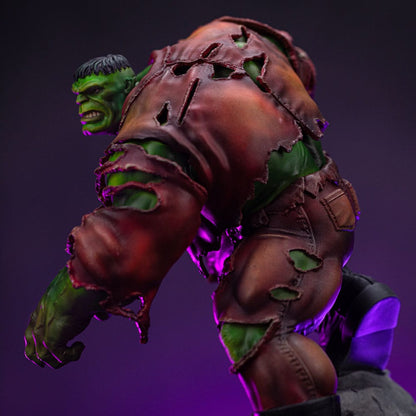 Marvel BDS Art Scale Standbeeld 1/10 Infinity Gauntlet Hulk Deluxe Diorama 32 cm