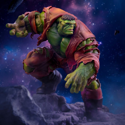 Marvel BDS Art Scale Standbeeld 1/10 Infinity Gauntlet Hulk Deluxe Diorama 32 cm