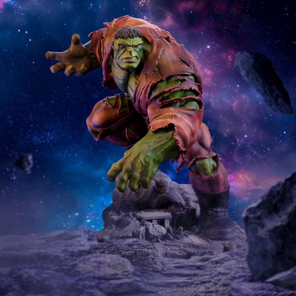Marvel BDS Art Scale Standbeeld 1/10 Infinity Gauntlet Hulk Deluxe Diorama 32 cm