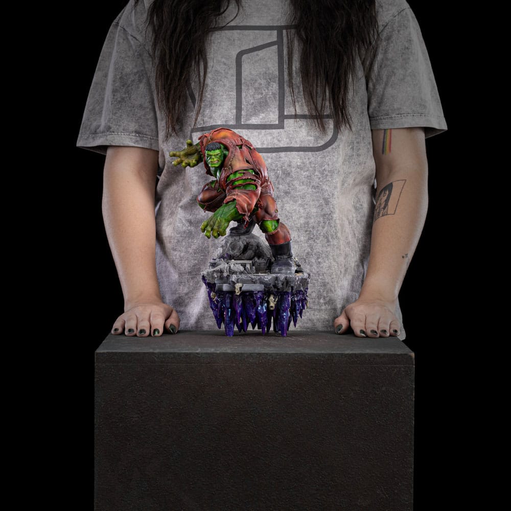 Marvel BDS Art Scale Standbeeld 1/10 Infinity Gauntlet Hulk Deluxe Diorama 32 cm