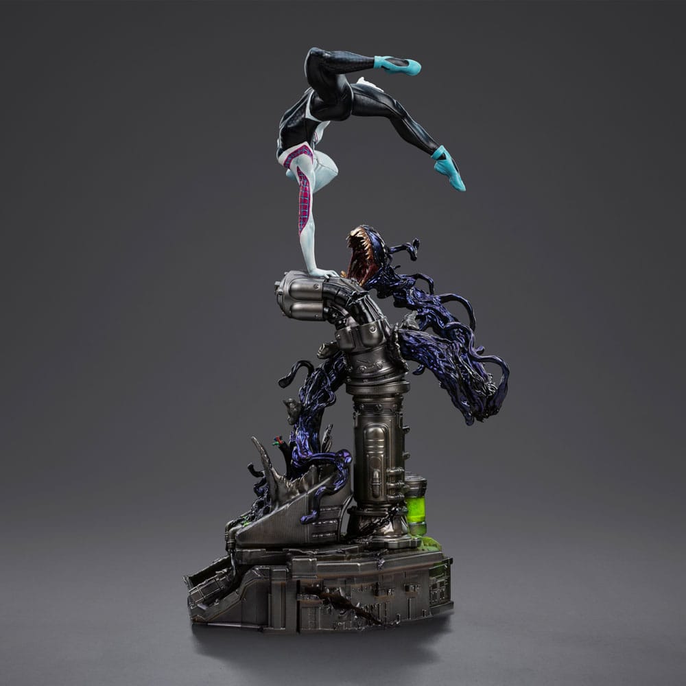 Spider-Man vs Villains Kunstschaalbeeld 1/10 Ghost Spider Diorama 34 cm