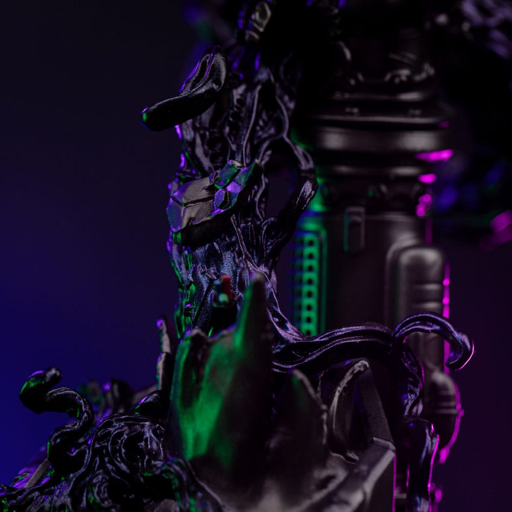 Spider-Man vs Villains Kunstschaalbeeld 1/10 Ghost Spider Diorama 34 cm