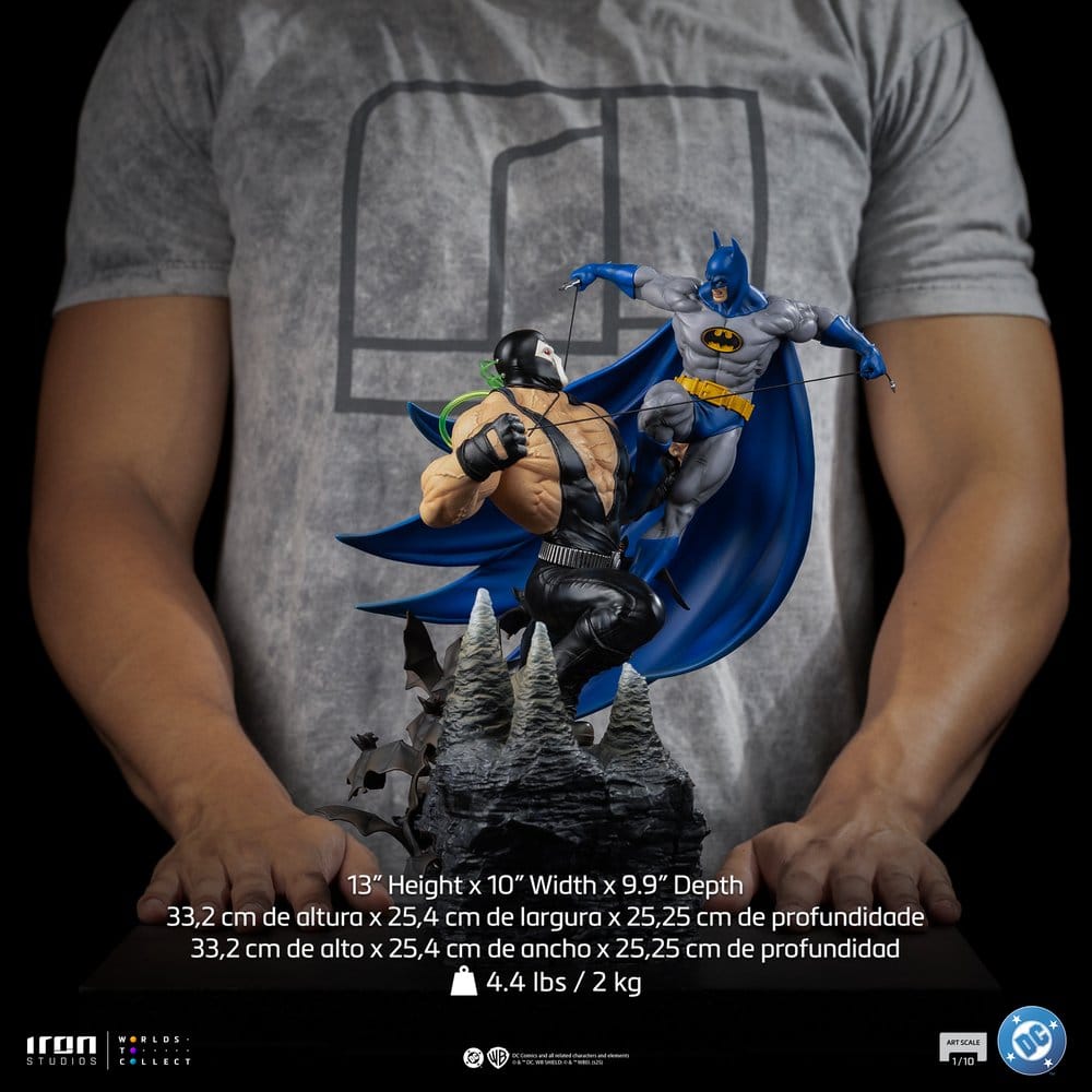 DC Comics Diorama 1/10 Batman versus Bane 33 cm
