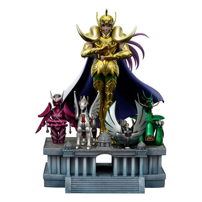 Saint Seiya Kunstschaal Beeld 1/10 Aries Mu Deluxe 27 cm
