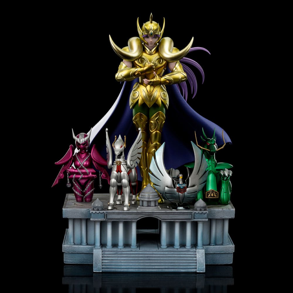 Saint Seiya Kunstschaal Beeld 1/10 Aries Mu Deluxe 27 cm