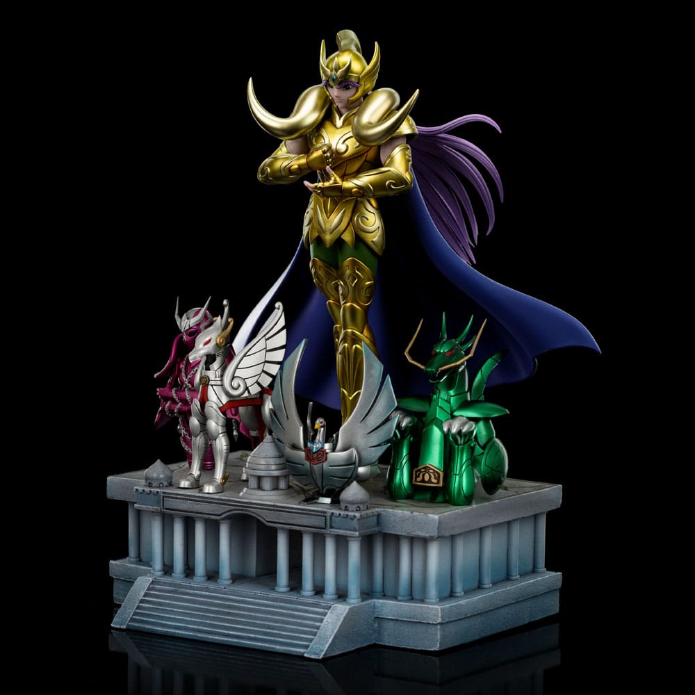 Saint Seiya Kunstschaal Beeld 1/10 Aries Mu Deluxe 27 cm