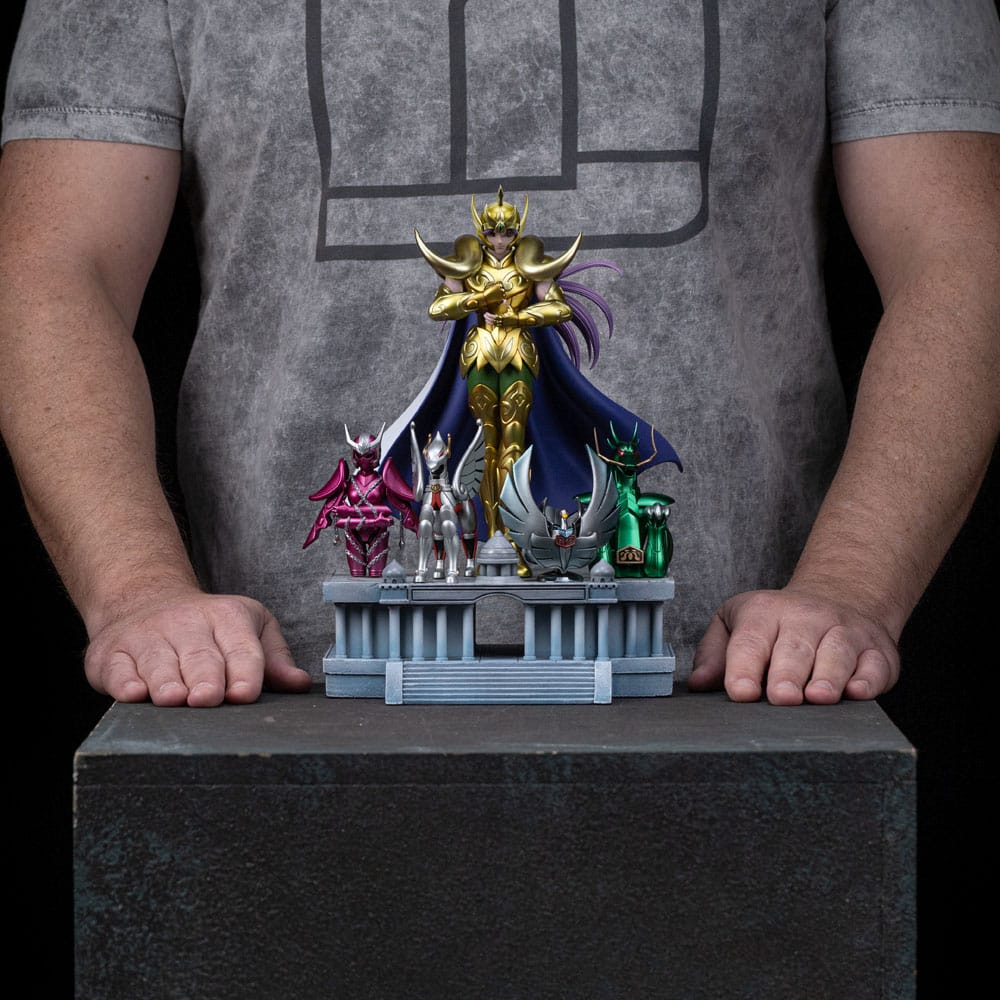 Saint Seiya Kunstschaal Beeld 1/10 Aries Mu Deluxe 27 cm