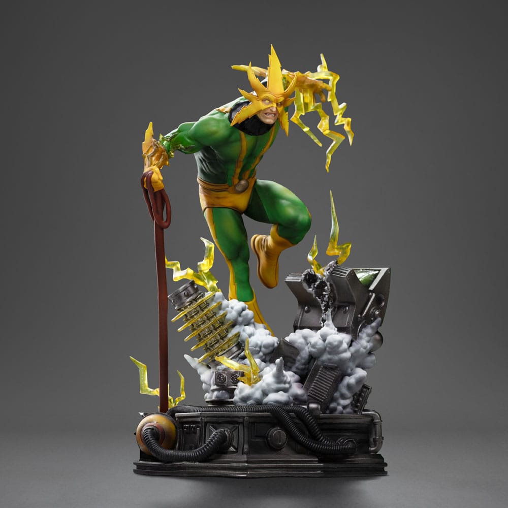 Spider-Man vs. Villains Diorama BDS Art Scale Standbeeld 1/10 Electro 25 cm