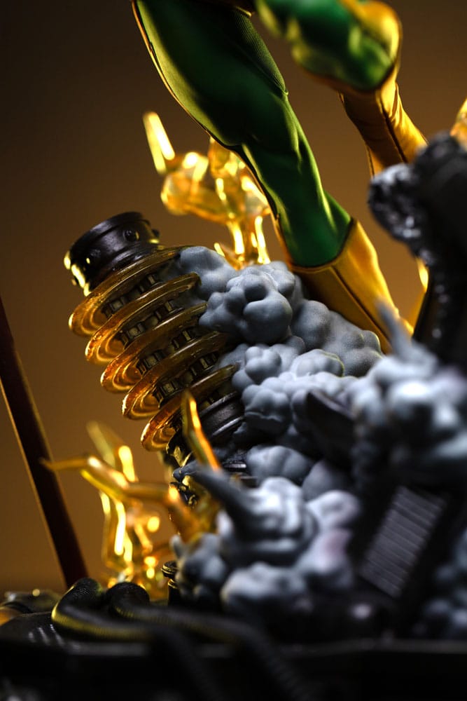 Spider-Man vs. Villains Diorama BDS Art Scale Standbeeld 1/10 Electro 25 cm