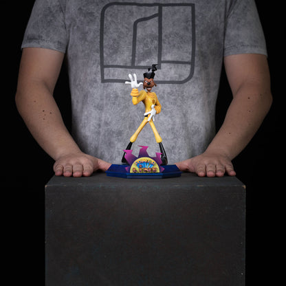 Een Goofy Movie Art Scale-standbeeld 1/10 Powerline 24 cm