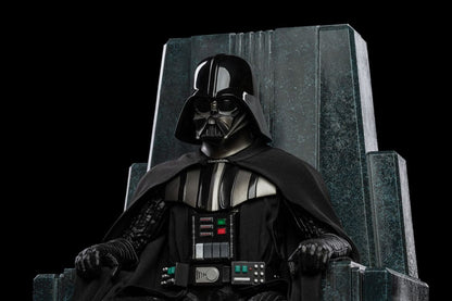 Star Wars Art Scale Standbeeld 1/10 Darth Vader op Troon 18 cm