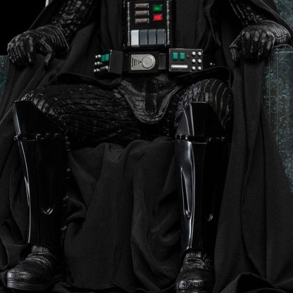 Star Wars Art Scale Standbeeld 1/10 Darth Vader op Troon 18 cm