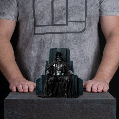 Star Wars Art Scale Standbeeld 1/10 Darth Vader op Troon 18 cm