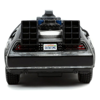 Terug naar de toekomst Hollywood Rides Diecast Model 1/32 DeLorean Time Machine