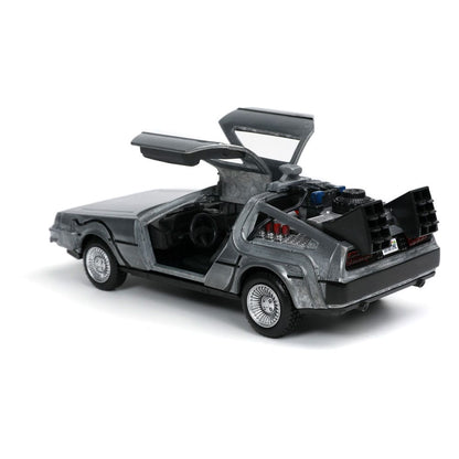 Terug naar de toekomst Hollywood Rides Diecast Model 1/32 DeLorean Time Machine