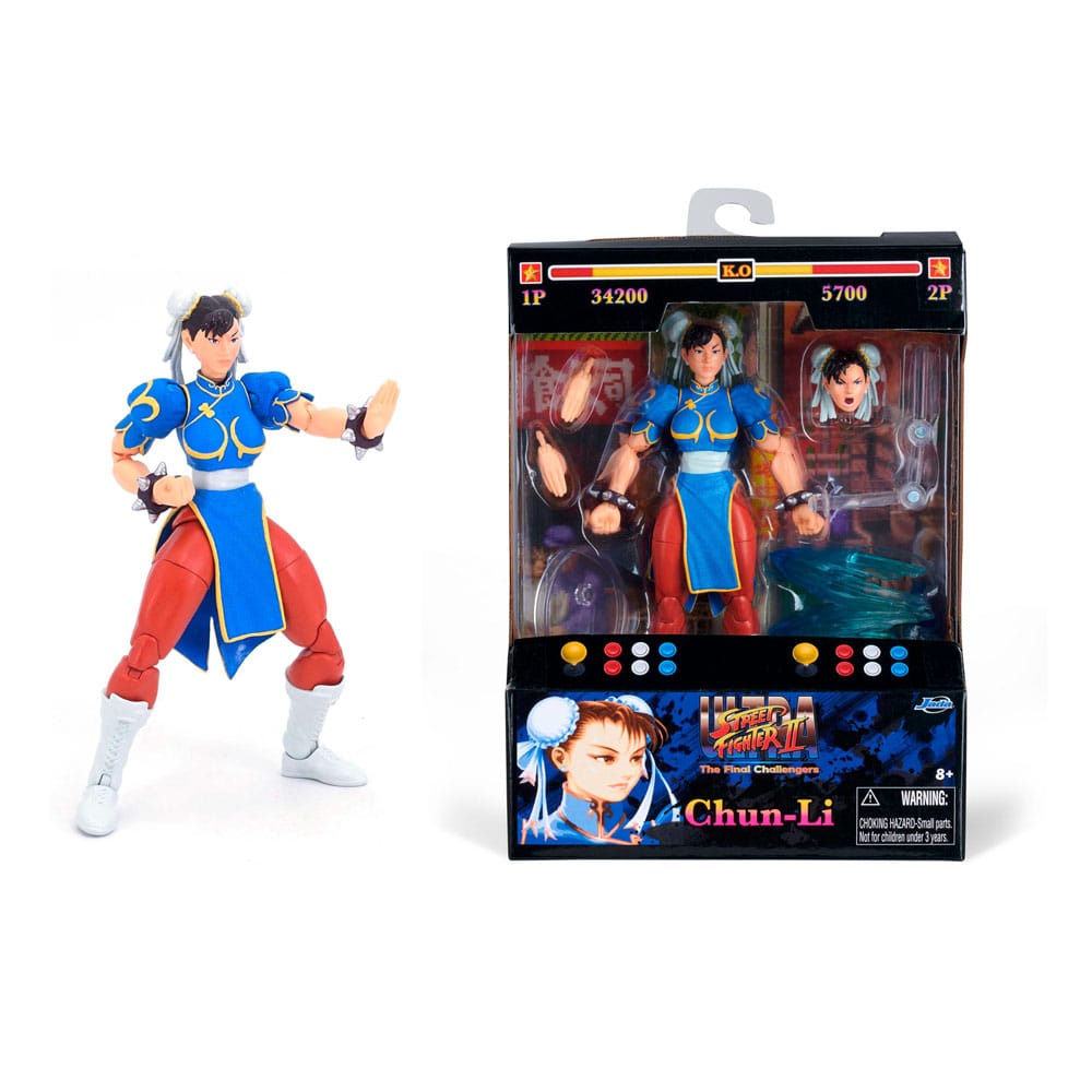 Ultra Street Fighter II: The Final Challengers Action Figuur 1/12 Chun-Li 15 cm